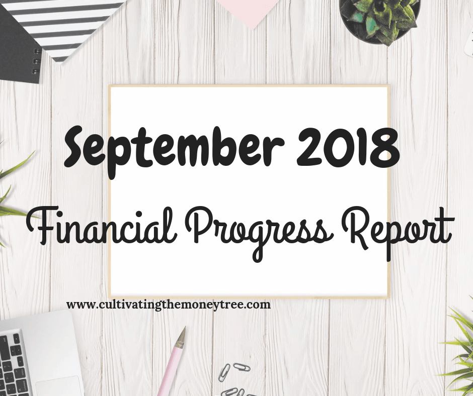 September 2018 Financial Progress Report